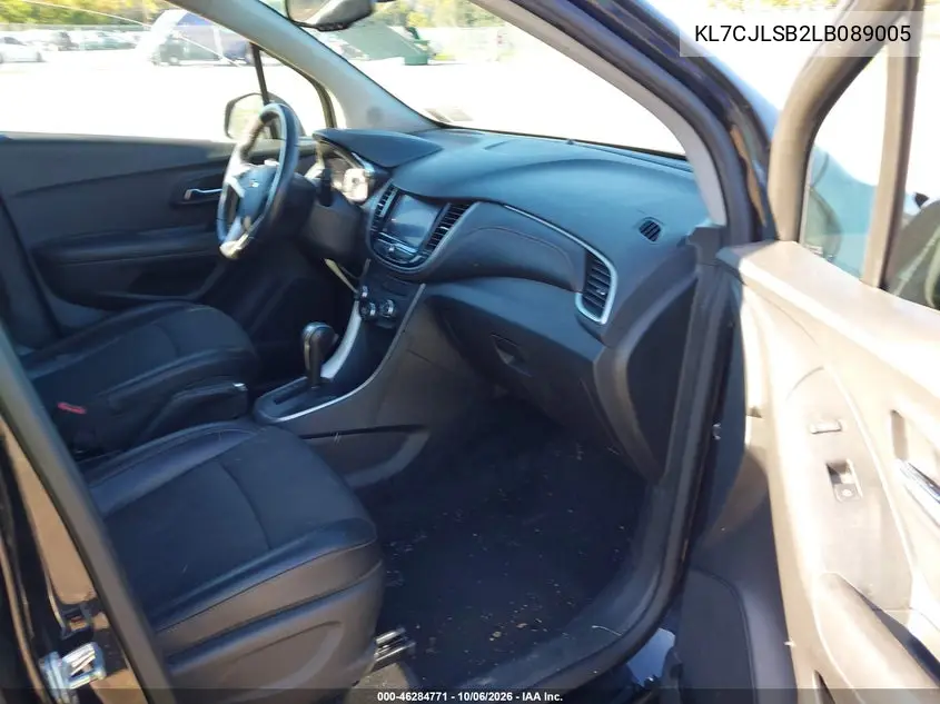 2020 CHEVROLET TRAX VIN KL7CJLSB2LB089005 — фото 5