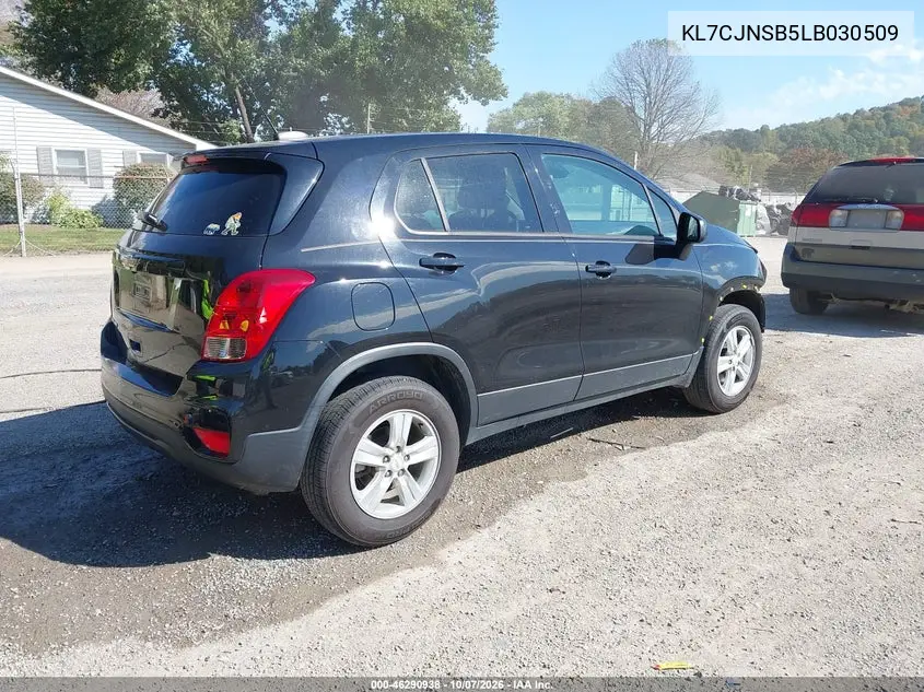 2020 CHEVROLET TRAX VIN KL7CJNSB5LB030509 — фото 4