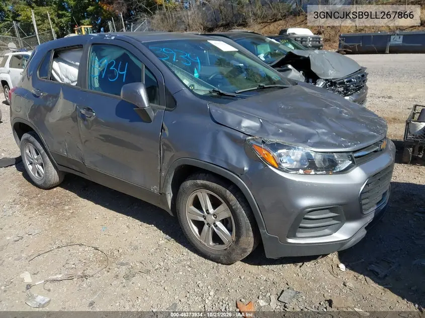 CHEVROLET TRAX 2020, VIN 3GNCJKSB9LL267866