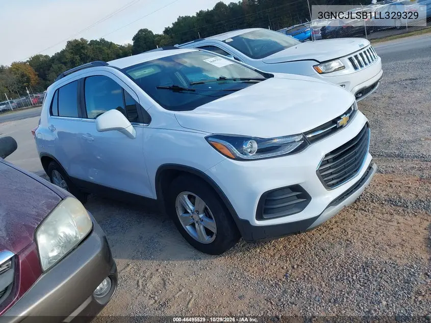 CHEVROLET TRAX 2020, VIN 3GNCJLSB1LL329329