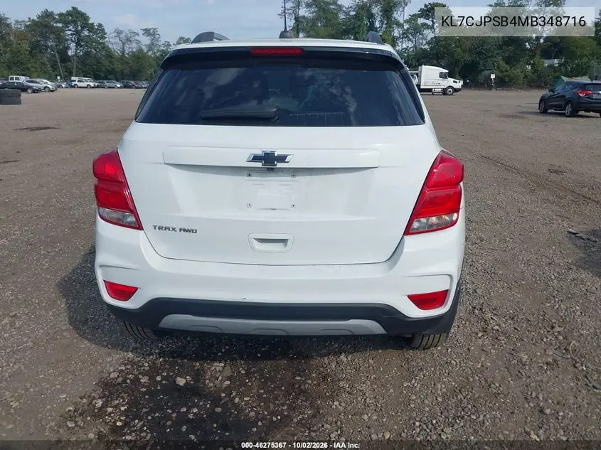 2021 CHEVROLET TRAX VIN KL7CJPSB4MB348716 — фото 16
