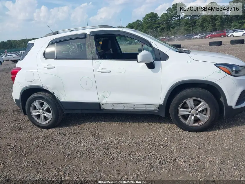 2021 CHEVROLET TRAX VIN KL7CJPSB4MB348716 — фото 6