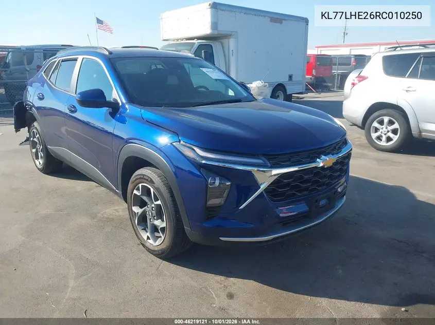 CHEVROLET TRAX 2024, VIN KL77LHE26RC010250