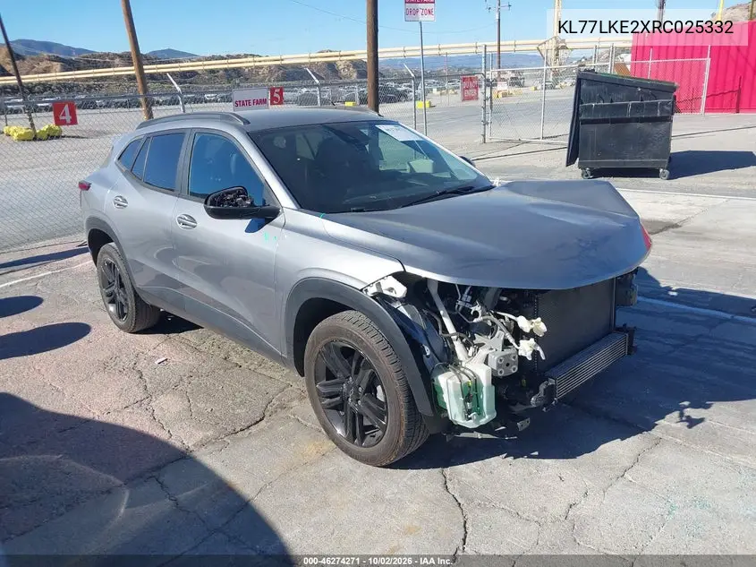 CHEVROLET TRAX 2024, VIN KL77LKE2XRC025332