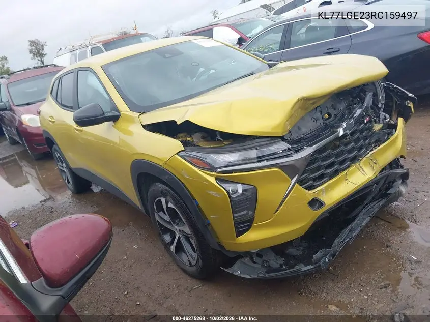 CHEVROLET TRAX 2024, VIN KL77LGE23RC159497