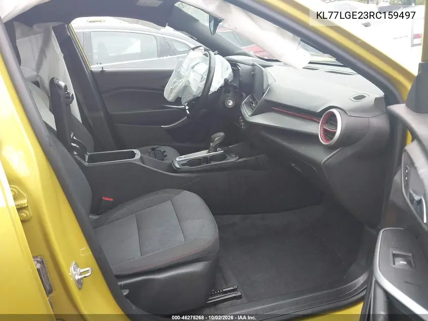 2024 CHEVROLET TRAX VIN KL77LGE23RC159497 — фото 5