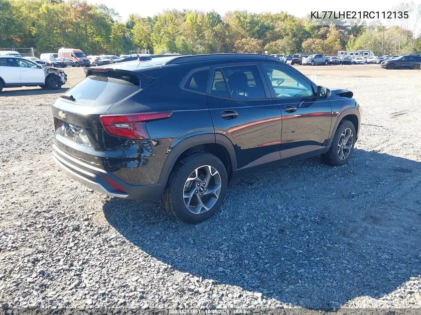 2024 CHEVROLET TRAX VIN KL77LHE21RC112135 — фото 4