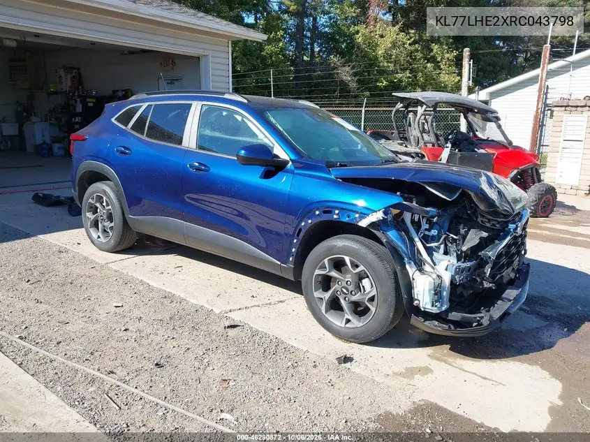 CHEVROLET TRAX 2024, VIN KL77LHE2XRC043798