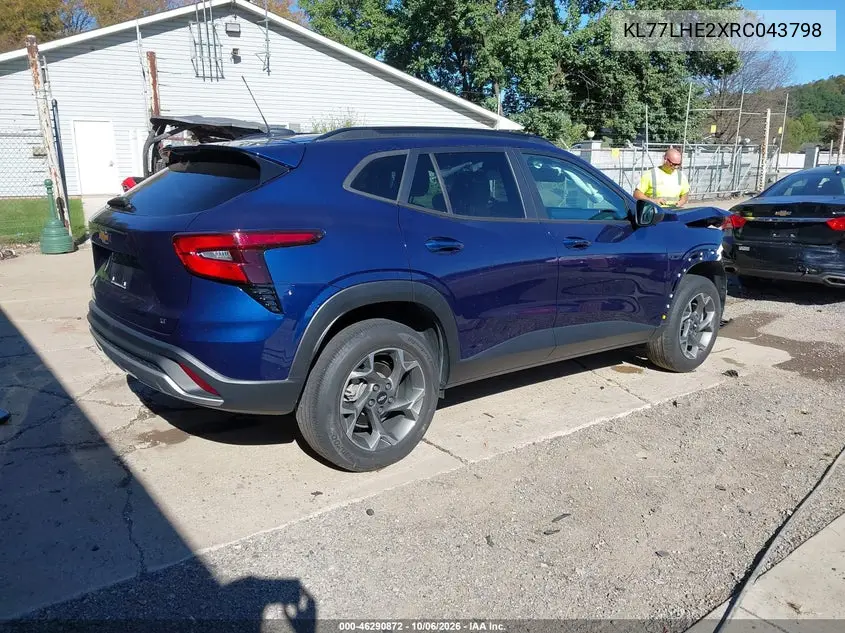 2024 CHEVROLET TRAX VIN KL77LHE2XRC043798 — фото 4