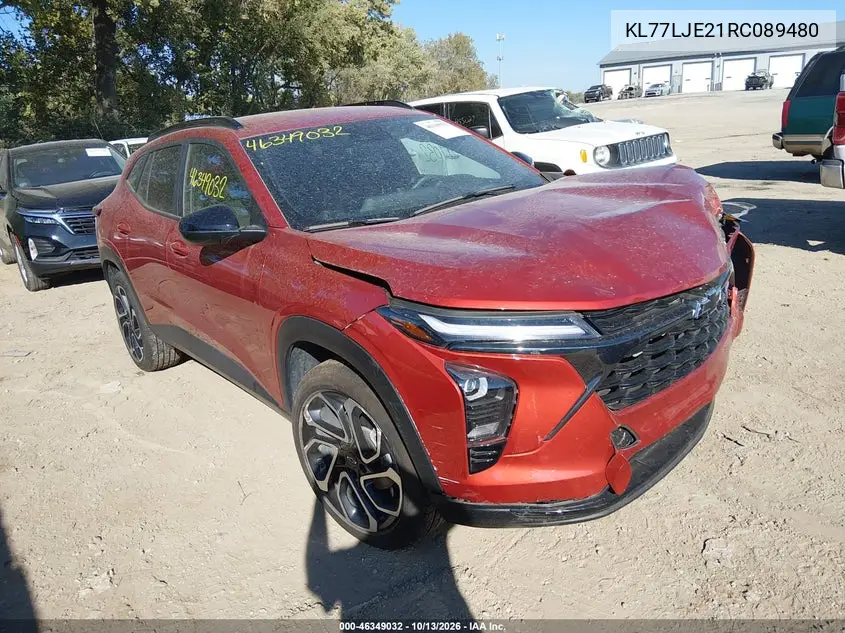 CHEVROLET TRAX 2024, VIN KL77LJE21RC089480