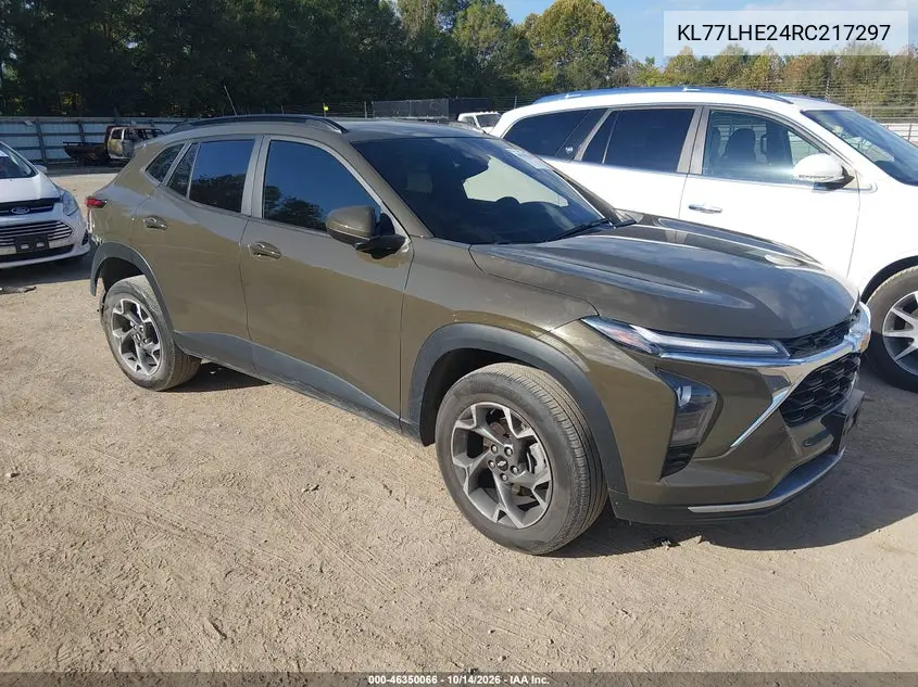 CHEVROLET TRAX 2024, VIN KL77LHE24RC217297