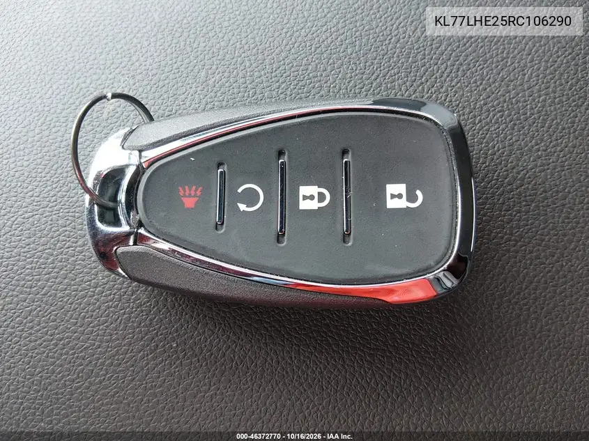 2024 CHEVROLET TRAX VIN KL77LHE25RC106290 — фото 11