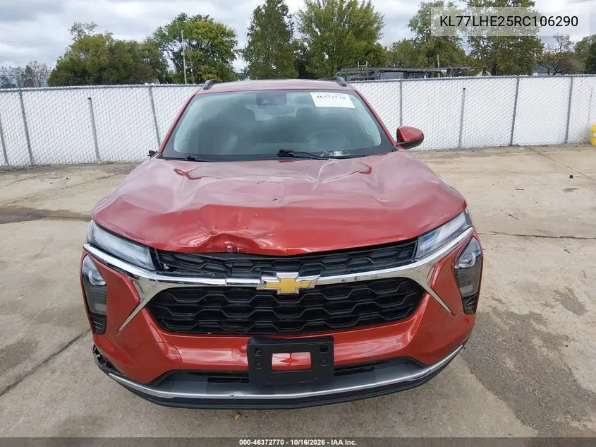 2024 CHEVROLET TRAX VIN KL77LHE25RC106290 — фото 12