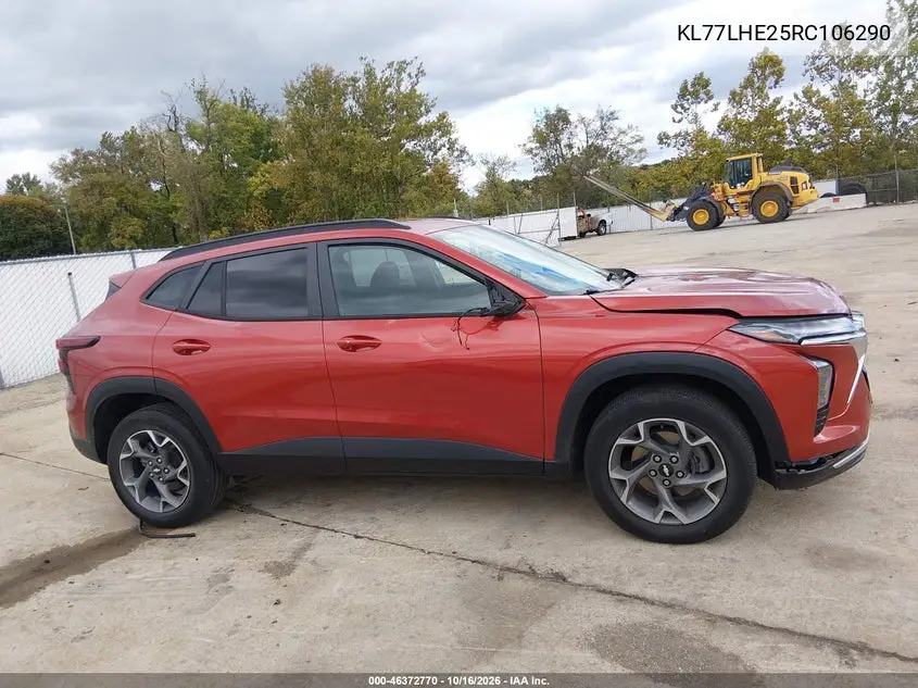2024 CHEVROLET TRAX VIN KL77LHE25RC106290 — фото 13