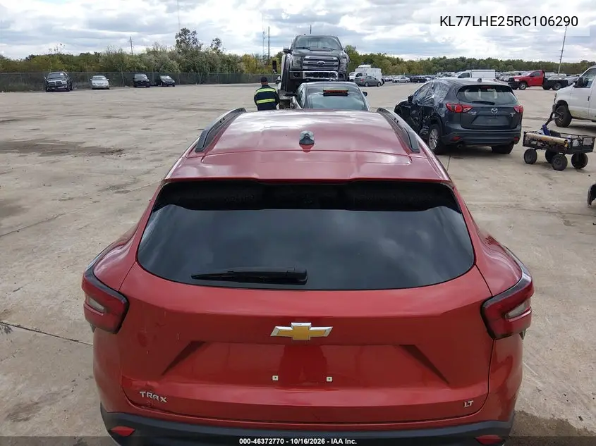 2024 CHEVROLET TRAX VIN KL77LHE25RC106290 — фото 20