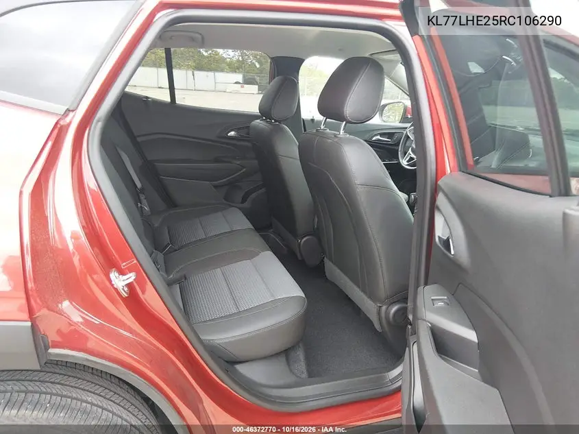 2024 CHEVROLET TRAX VIN KL77LHE25RC106290 — фото 8