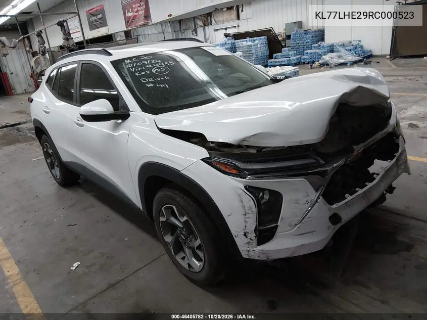 CHEVROLET TRAX 2024, VIN KL77LHE29RC000523