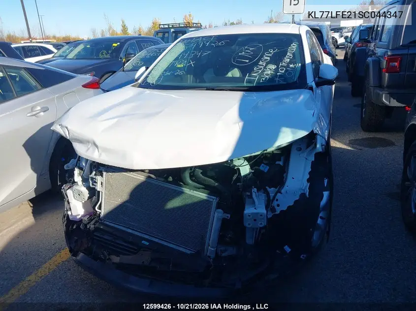 2025 CHEVROLET TRAX VIN KL77LFE21SC044347 — фото 13