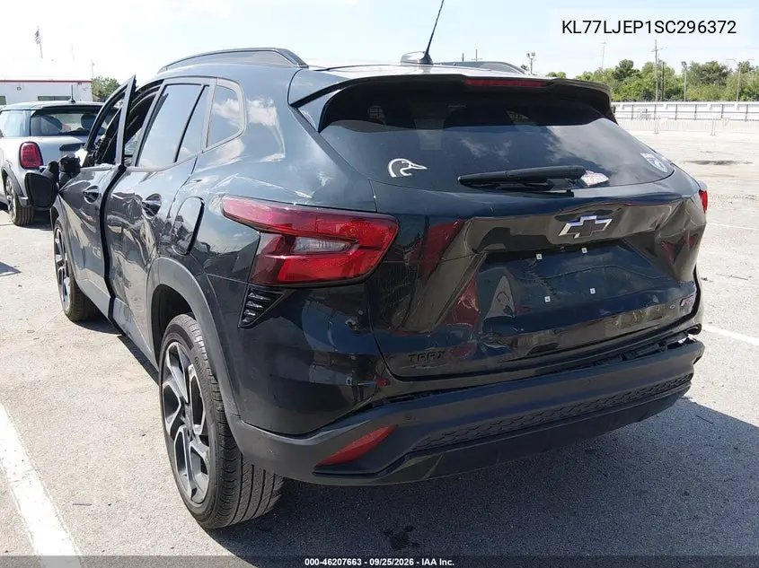 2025 CHEVROLET TRAX VIN KL77LJEP1SC296372 — фото 3