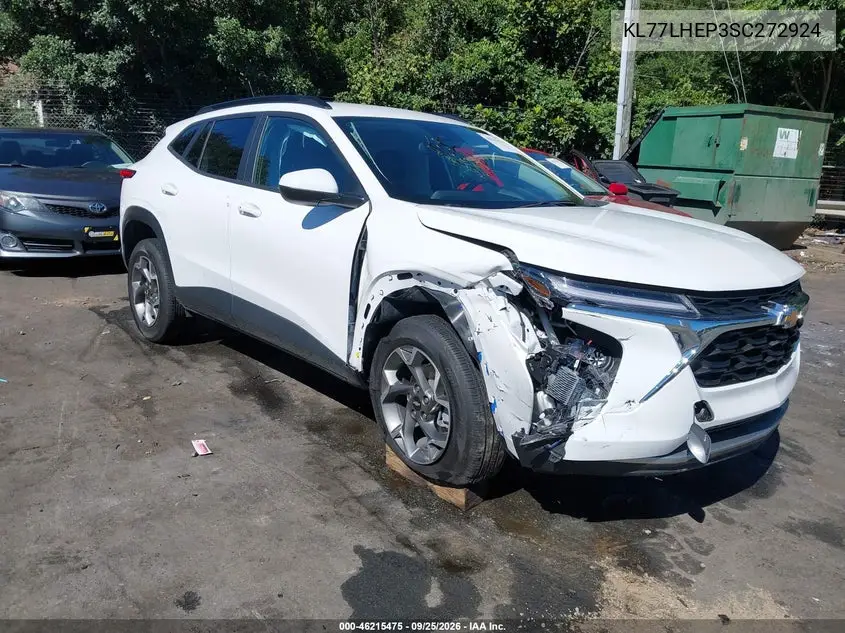 CHEVROLET TRAX 2025, VIN KL77LHEP3SC272924