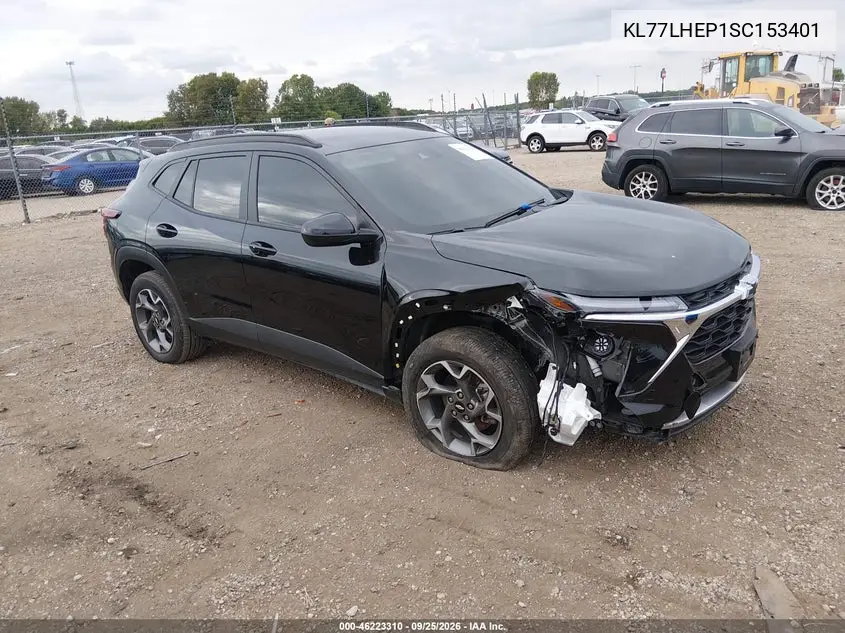 CHEVROLET TRAX 2025, VIN KL77LHEP1SC153401