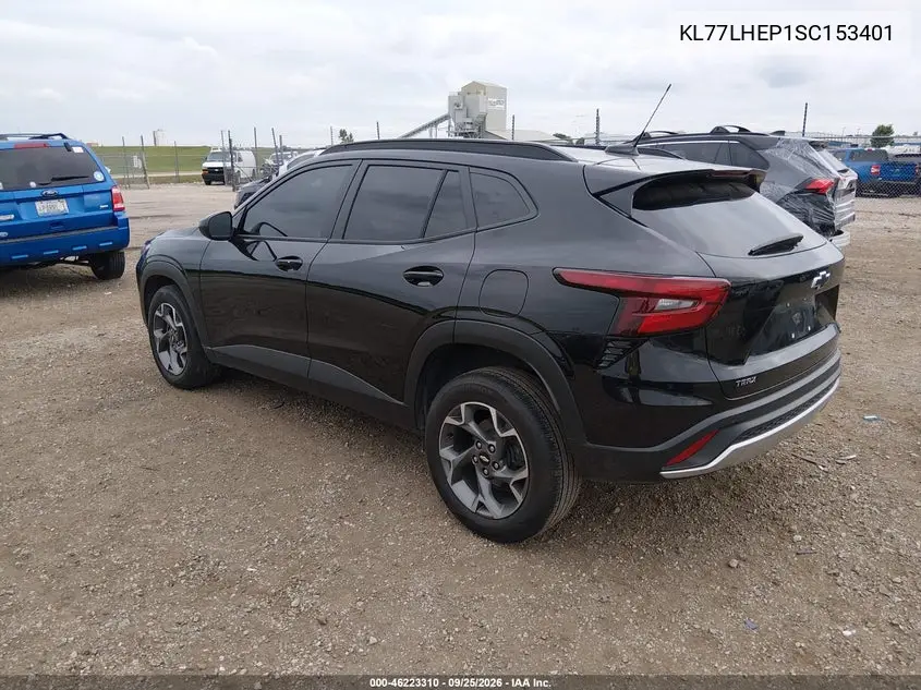 2025 CHEVROLET TRAX VIN KL77LHEP1SC153401 — фото 3