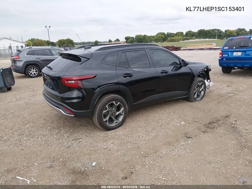 2025 CHEVROLET TRAX VIN KL77LHEP1SC153401 — фото 4