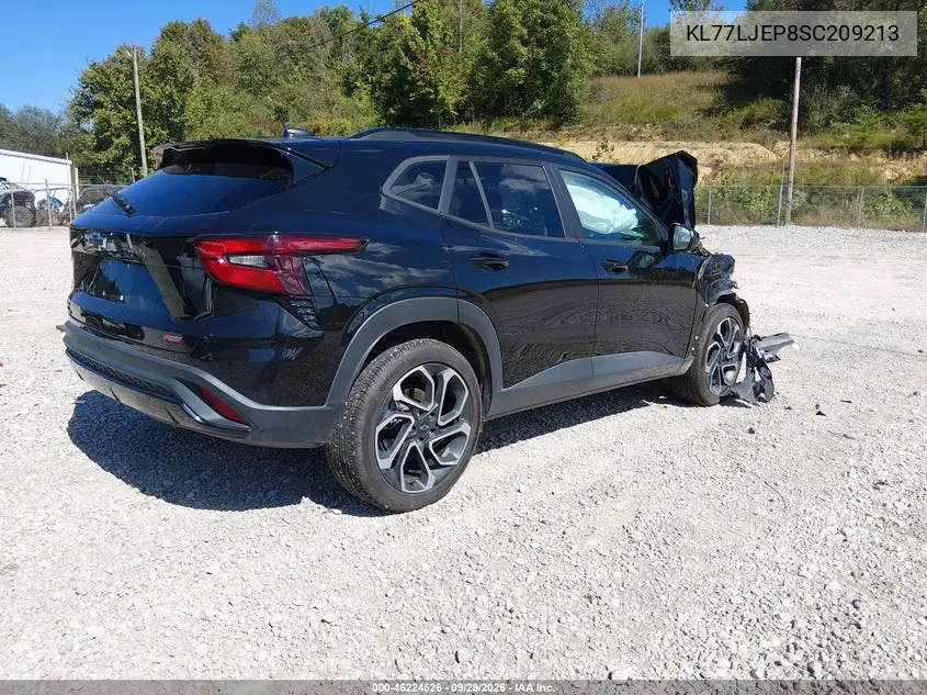 2025 CHEVROLET TRAX VIN KL77LJEP2SC298213 — фото 4