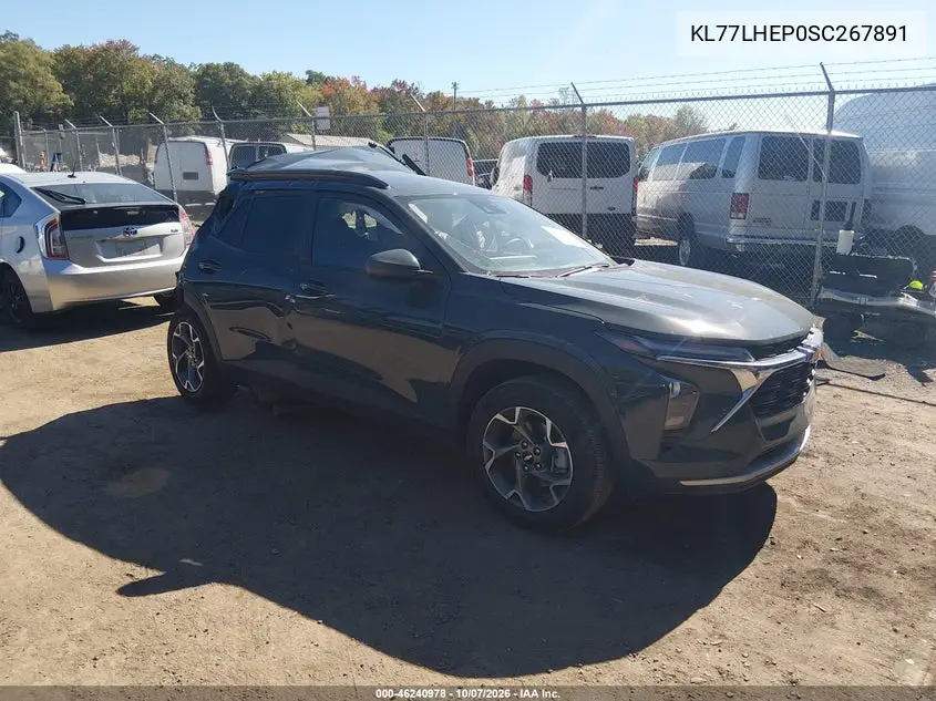 CHEVROLET TRAX 2025, VIN KL77LHEP0SC267891