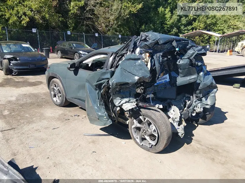 2025 CHEVROLET TRAX VIN KL77LHEP0SC267891 — фото 3