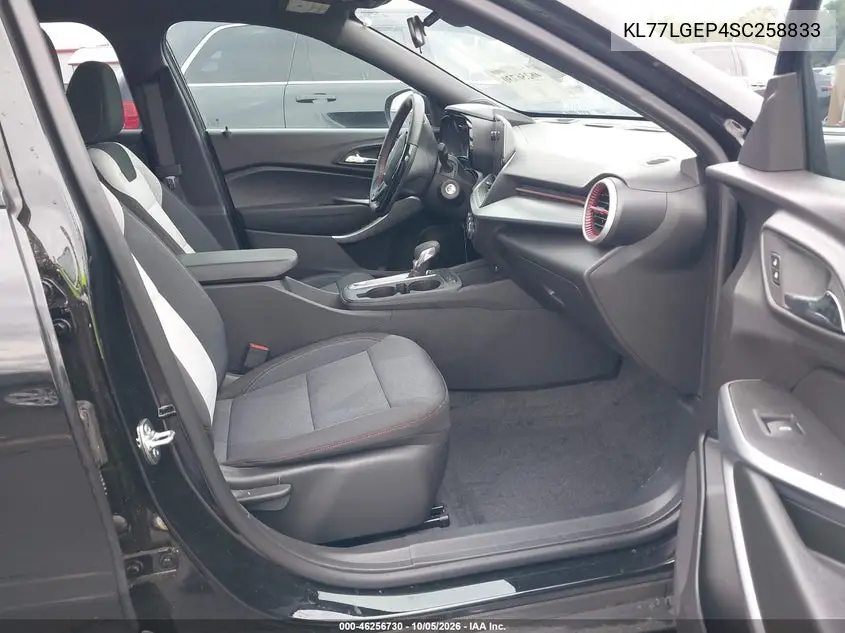 2025 CHEVROLET TRAX VIN KL77LGEP4SC258833 — фото 5