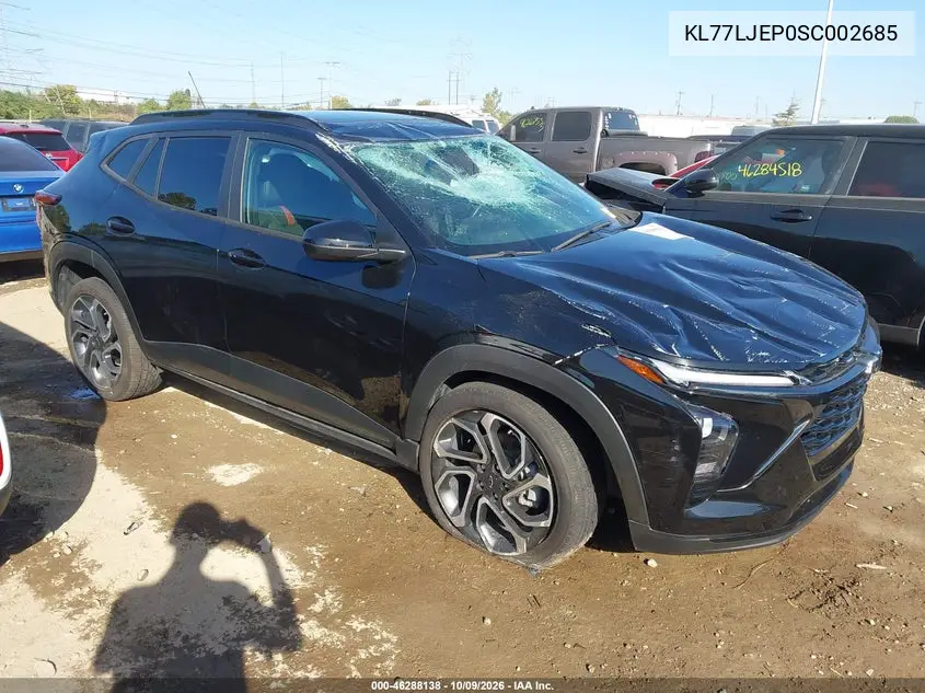 CHEVROLET TRAX 2025, VIN KL77LJEP0SC002685