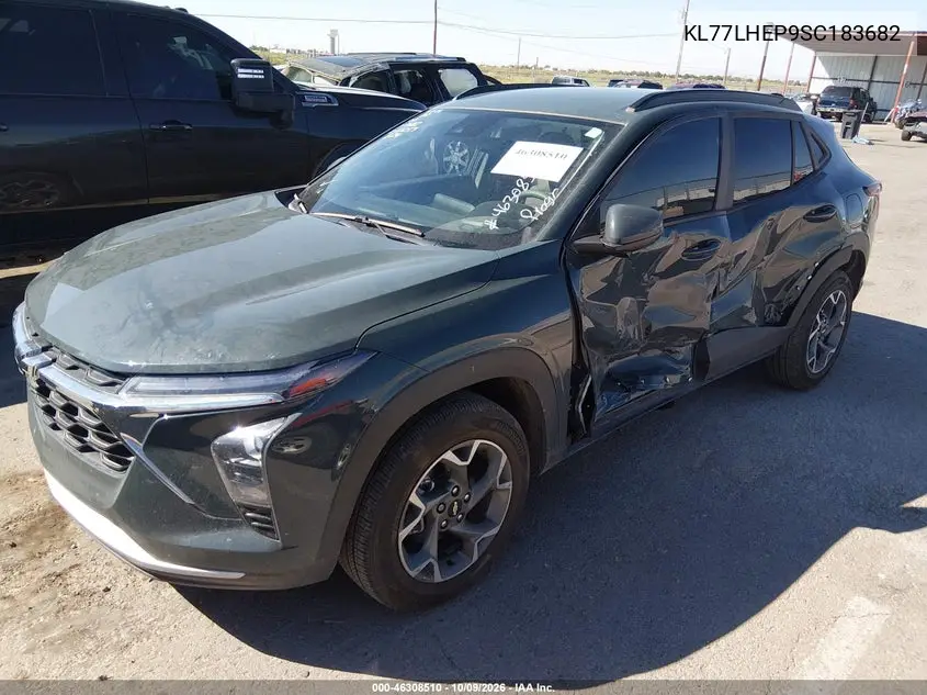2025 CHEVROLET TRAX VIN KL77LHEP9SC183682 — фото 2