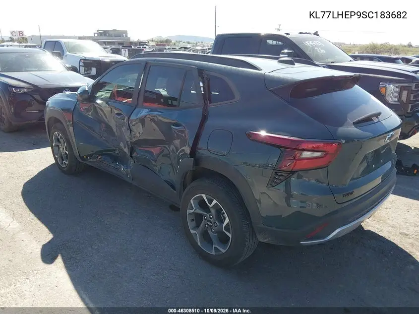 2025 CHEVROLET TRAX VIN KL77LHEP9SC183682 — фото 3