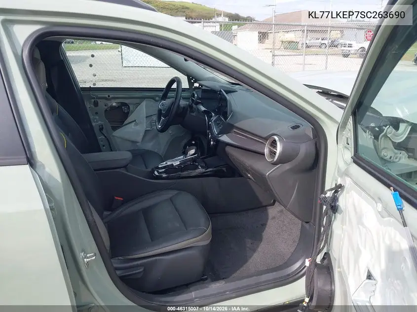 2025 CHEVROLET TRAX VIN KL77LKEP7SC263690 — фото 5