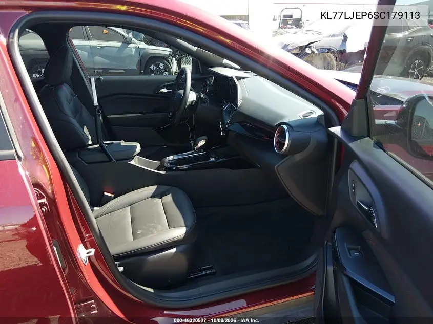2025 CHEVROLET TRAX VIN KL77LJEP6SC179113 — фото 5