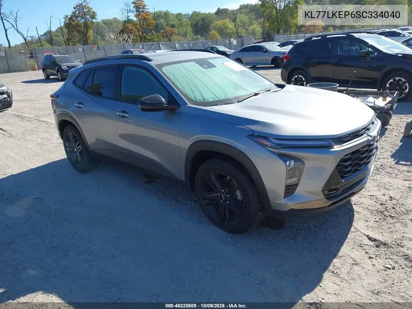 CHEVROLET TRAX 2025, VIN KL77LKEP6SC334040