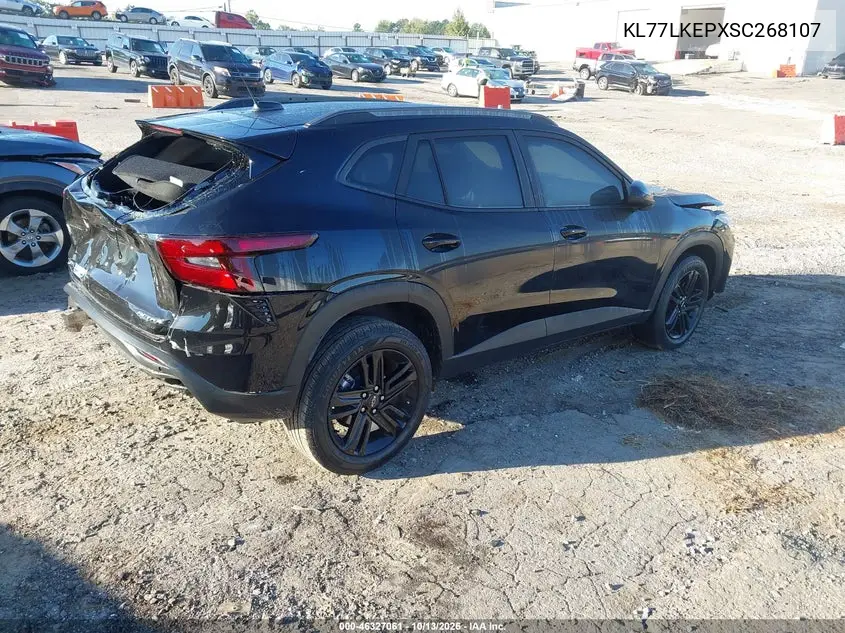 2025 CHEVROLET TRAX VIN KL77LKEPXSC268107 — фото 4