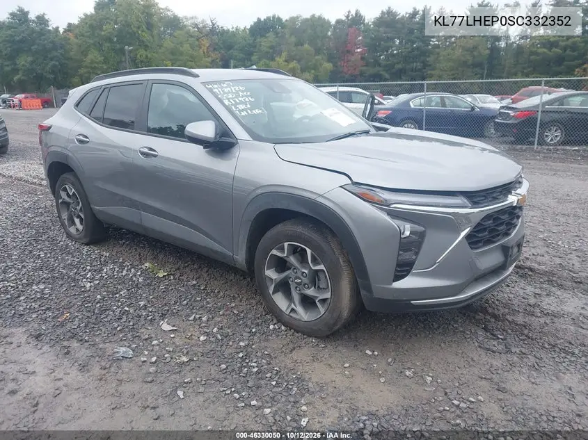 CHEVROLET TRAX 2025, VIN KL77LHEP0SC332352