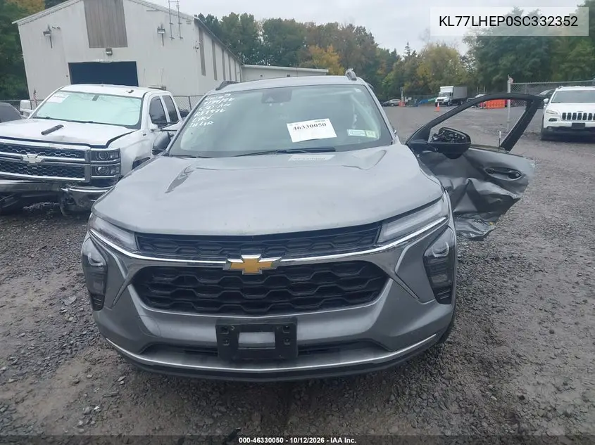 2025 CHEVROLET TRAX VIN KL77LHEP0SC332352 — фото 11