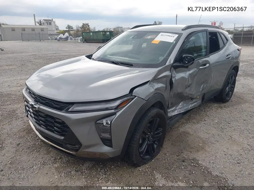 2025 CHEVROLET TRAX VIN KL77LKEP1SC206367 — фото 2