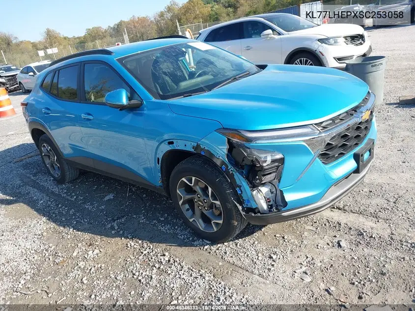 CHEVROLET TRAX 2025, VIN KL77LHEPXSC253058