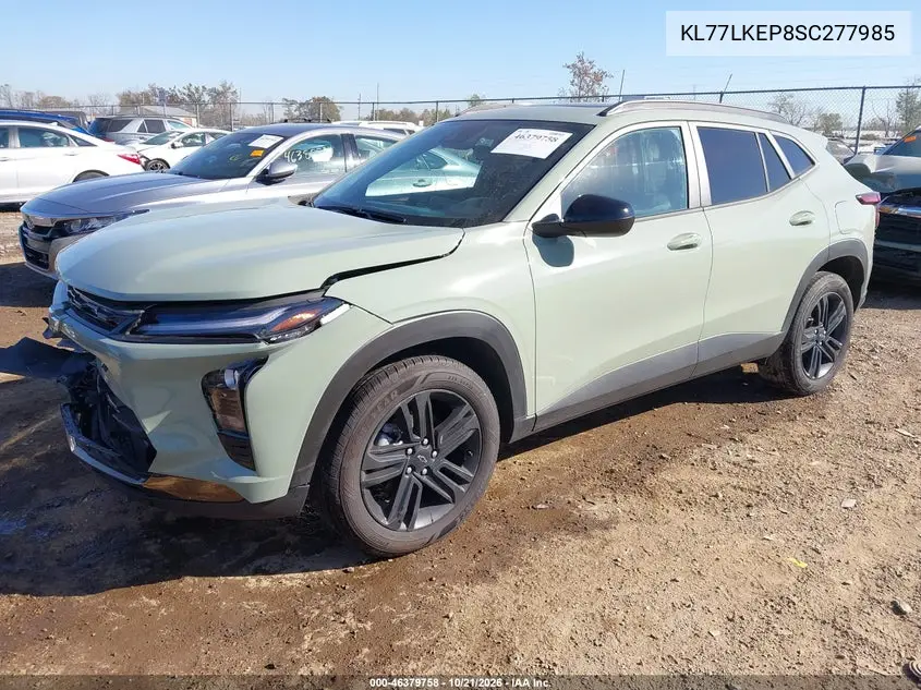 2025 CHEVROLET TRAX VIN KL77LKEP8SC277985 — фото 2