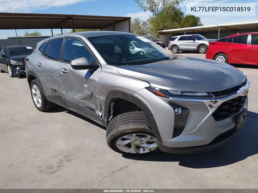 CHEVROLET TRAX 2025, VIN KL77LFEP1SC018519