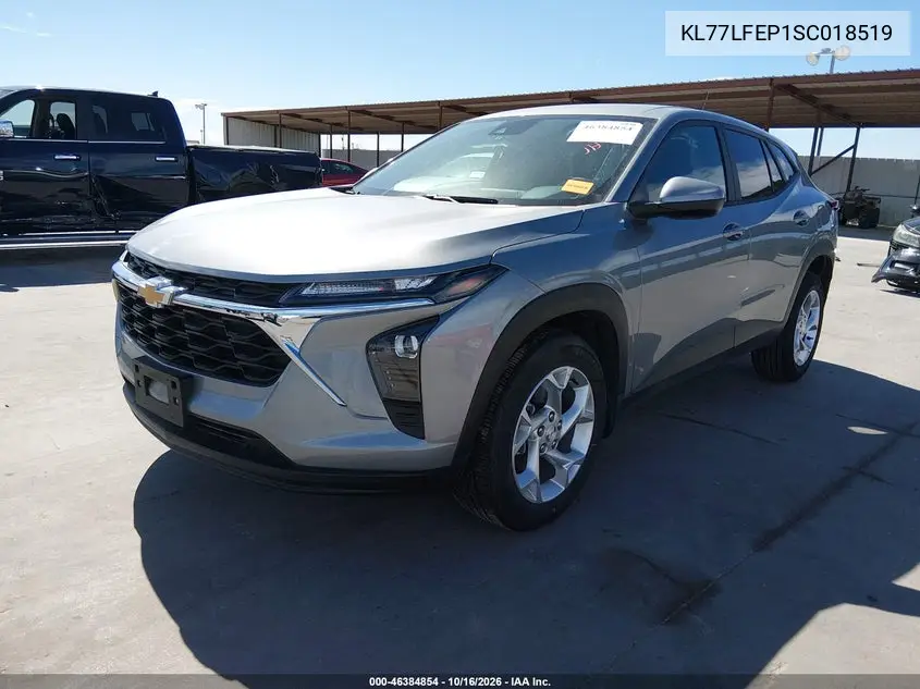 2025 CHEVROLET TRAX VIN KL77LFEP1SC018519 — фото 2