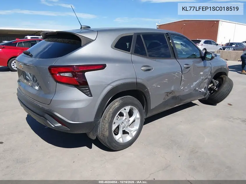2025 CHEVROLET TRAX VIN KL77LFEP1SC018519 — фото 4