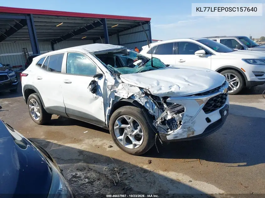 CHEVROLET TRAX 2025, VIN KL77LFEP0SC157640