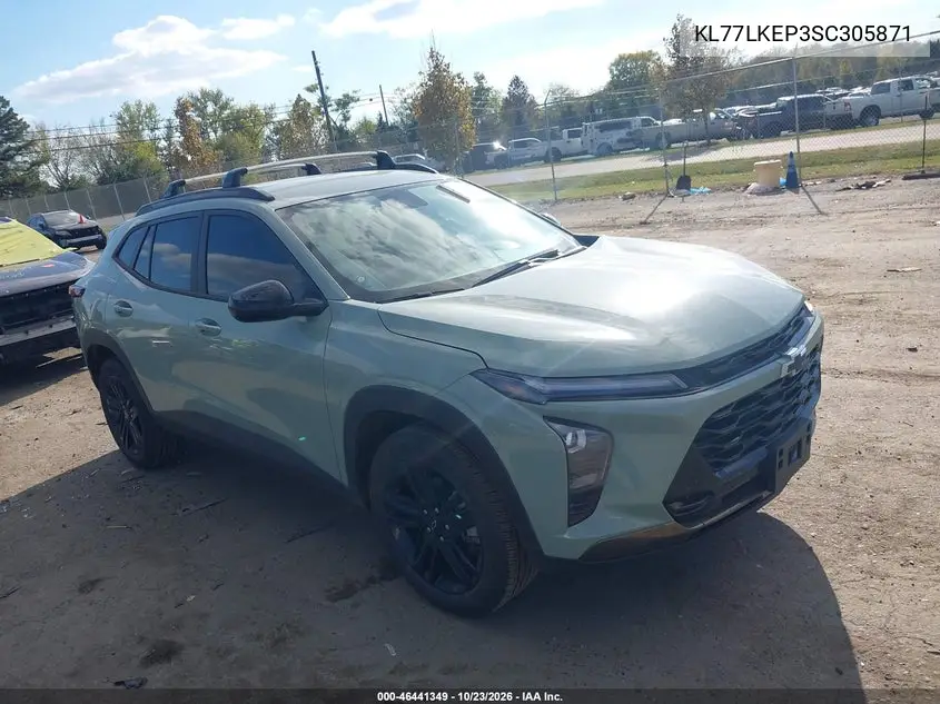 CHEVROLET TRAX 2025, VIN KL77LKEP3SC305871