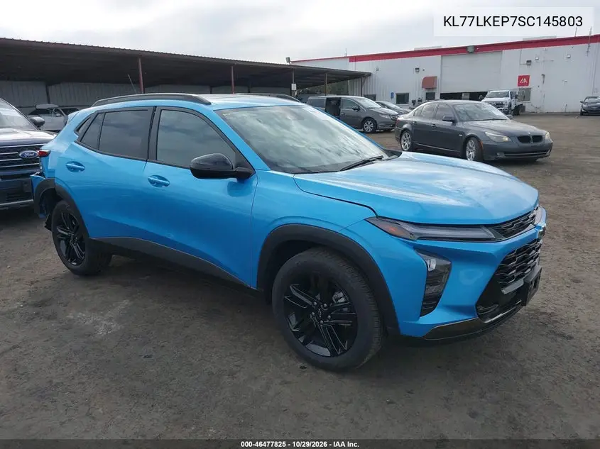 CHEVROLET TRAX 2025, VIN KL77LKEP7SC145803