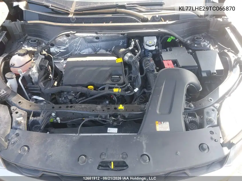 2026 CHEVROLET TRAX VIN KL77LHE29TC066870 — фото 10